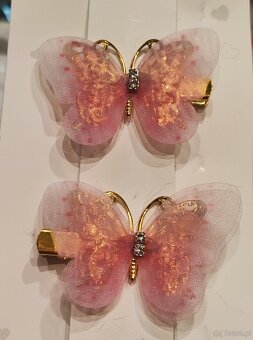 Spinki do włosów MOTYLKI 2szt - 2