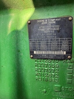 John Deere 8370R E23 rok 2018 8500mth GPS antena - 2