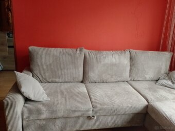 Narożnik ze sztruksu - 2