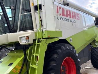 Claas Lexion 450 Evo  heder 7,5m rok pr 2003 sprowadzony  ce - 2
