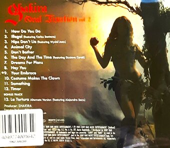 ⭐Polecam Wspaniały Album CD SHAKIRA -Oral Fixation Vol. - 2