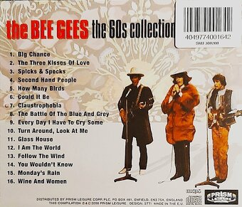 ⭐Polecam Album CD  BEE GEES Album The 60 Collection CD - 2