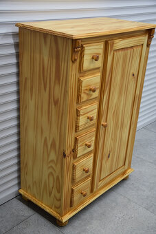 komoda z drewna sosnowego - jak nowa - 2