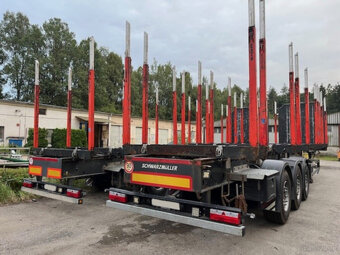 Sprzedaję naczepę SCHWARZMÜLLER RSA 3/E do transportu drewna - 2