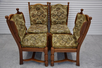 krzesła z drewna dębowego - super stan - 2