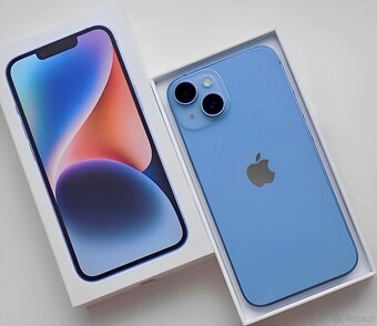 iPhone 14 Blue BATERIA 100% TOP - 2