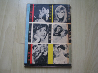 Kalendarz filmowy 1972 – kino, film - 2