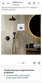 Przepływowy podgrzewacz wody 3 szt - 2