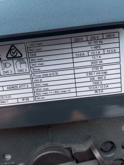 Fotovoltaika inverter 3kw,jak nowy sprzedam/zamienię - 2