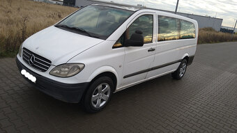 mercedes vito 2.2 cdi 2007r Extra long długi 6 osobowy - 2