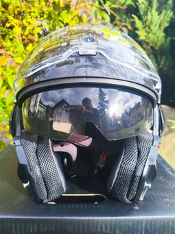 Kask Scorpion Exo Carbon Flip-Up. Różne rozmiary. Nowy - 2