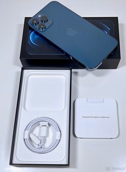 iPhone 12 Pro Max Pacific Blue BATERIA 100% TOP - 2