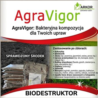 AgraVigor SUCHY — biopreparat na ściernisko po zbożach | już - 2