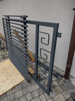 Ogrodzenie, przęsła ogrodzeniowe modułowe, kraty antywłamani - 2