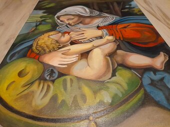 Sprzedam obraz religijny- Matka boska karmiąca - 2