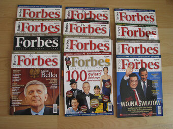 Forbes – miesięcznik 2010, 2015 i Forbes Life 2015r - 2