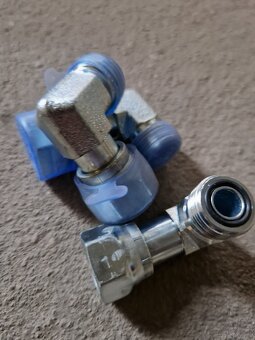 📌Złączki kątowe hydrauliczne 1/8 - 90°📌 - 2