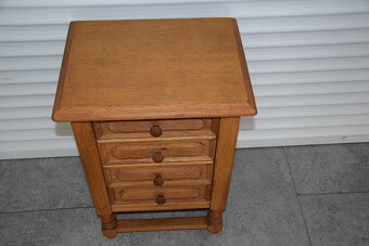 szafka z szufladami z drewna dębowego - super stan - 2