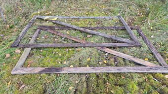 Płot leśny z bramą i furką - 2