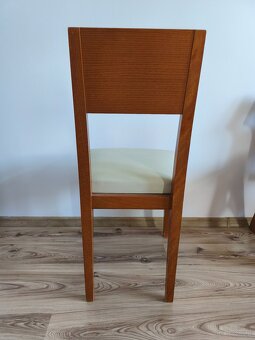 4 krzesła z obiciem z eko-skóry - 2