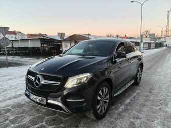 GLE 3.0 CDI COUPE 4-MATIC STAN BDB BRĄZOWA SKÓRA - 2