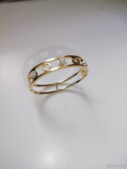 Sztywna otwierana bransoletka Stal chirurgiczna - 2