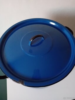 Garnek emaliowany duży do bigosu - 2