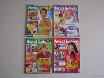 Magazyn Świat kobiety z lat 2000 - 2002 r. - 2