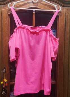 Bluzeczka typu hiszpanka z ramiączkami - 2