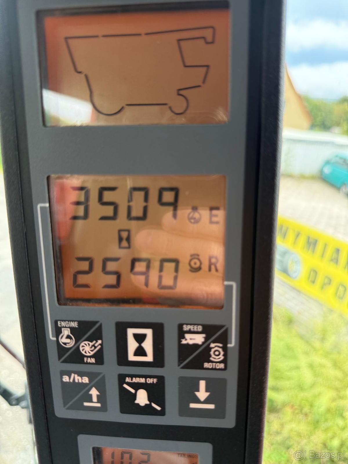 Kombajn zbożowy Case 2388 heder stół do rzepaku rok 2003 spr - 3