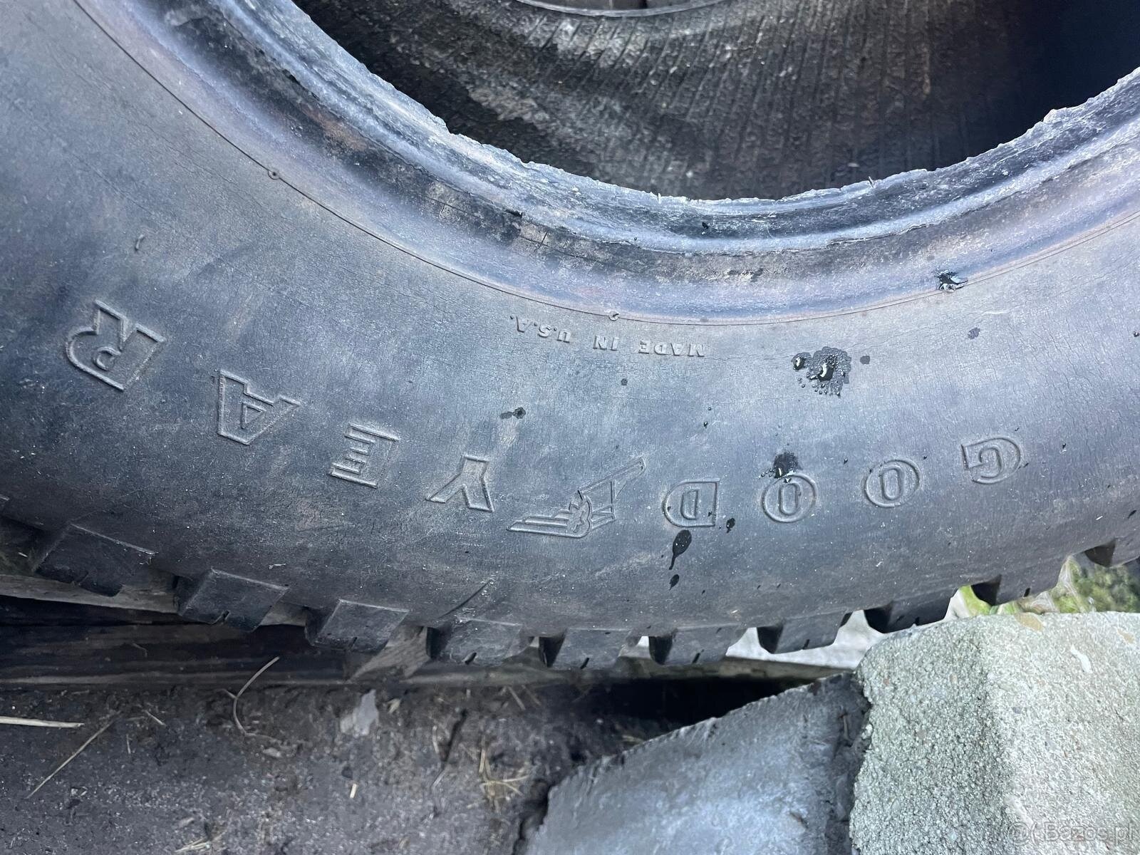 opony GUDYERA 31X12,50-15 NHS BIEŻNIK OK 6 MM nie naprawian - 3