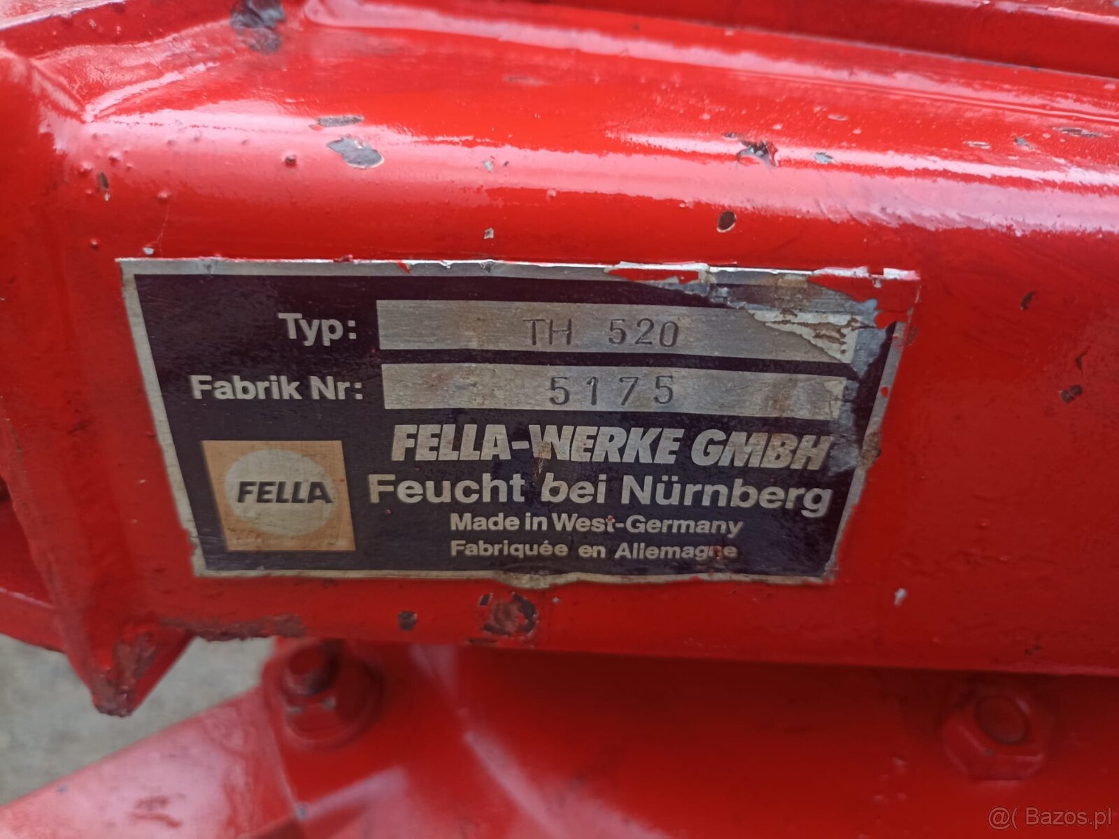 Przewracarka przetrząsacz karuzelowy Fella TH 520 - 3