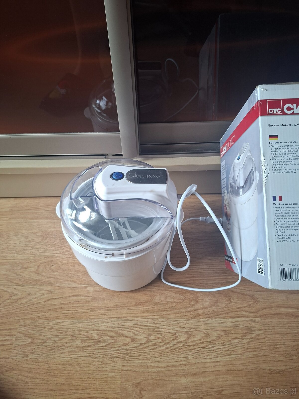 Clatronic ICM 3581 Domowe lody? Teraz to możliwe – z maszy - 3