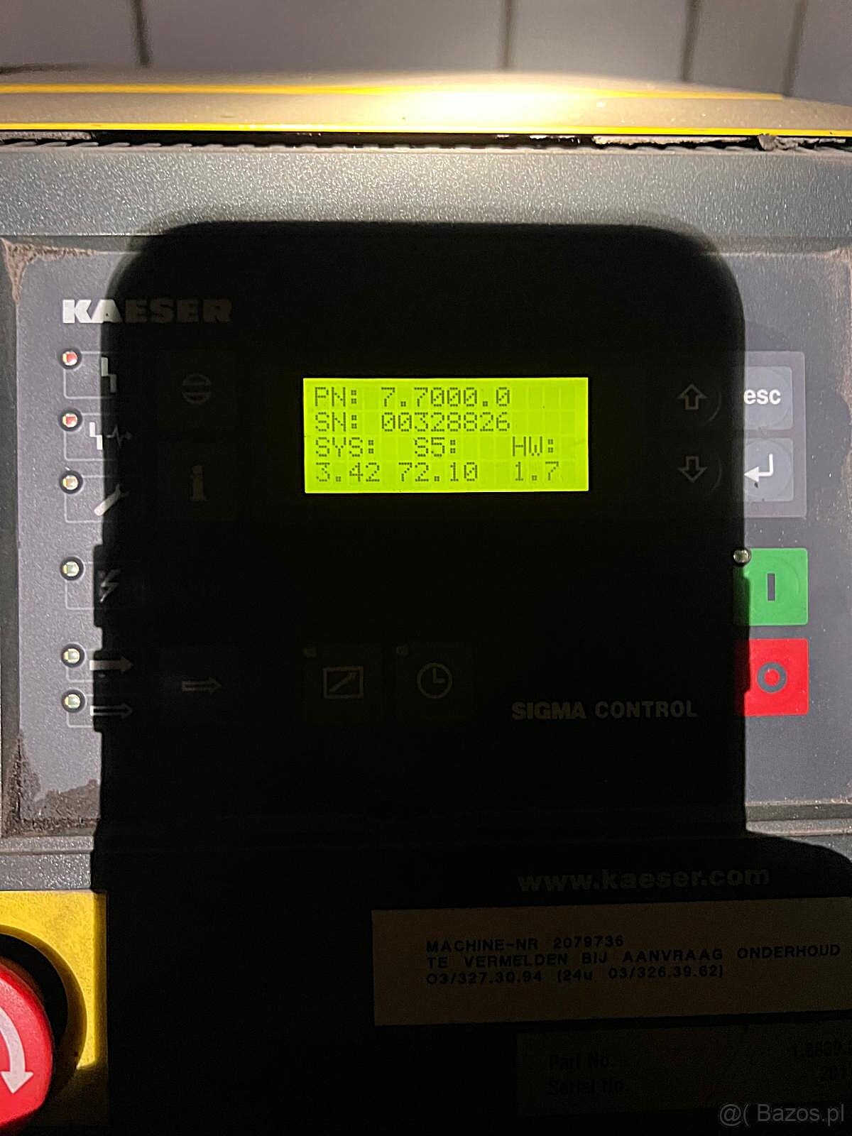 Sprężarka, Kompresor śrubowy Kaeser Airtower 26 - 3