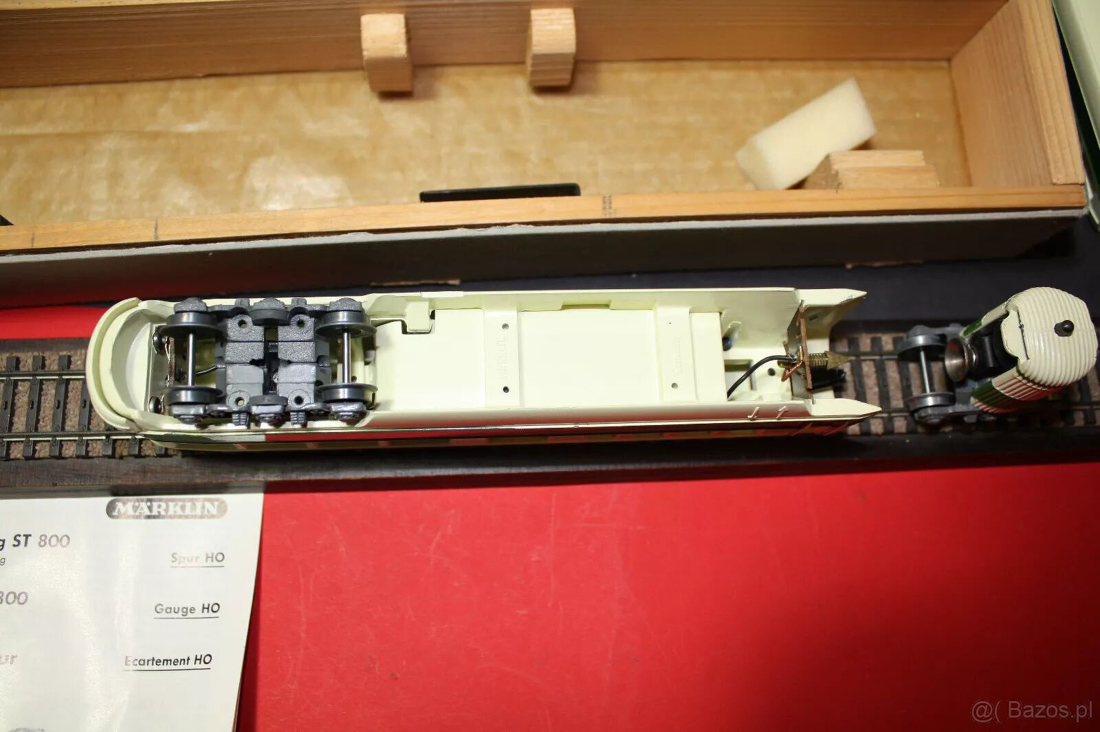 Zestaw 4-częściowy Märklin ST 800 Ivory Green, odrestaurowan - 3