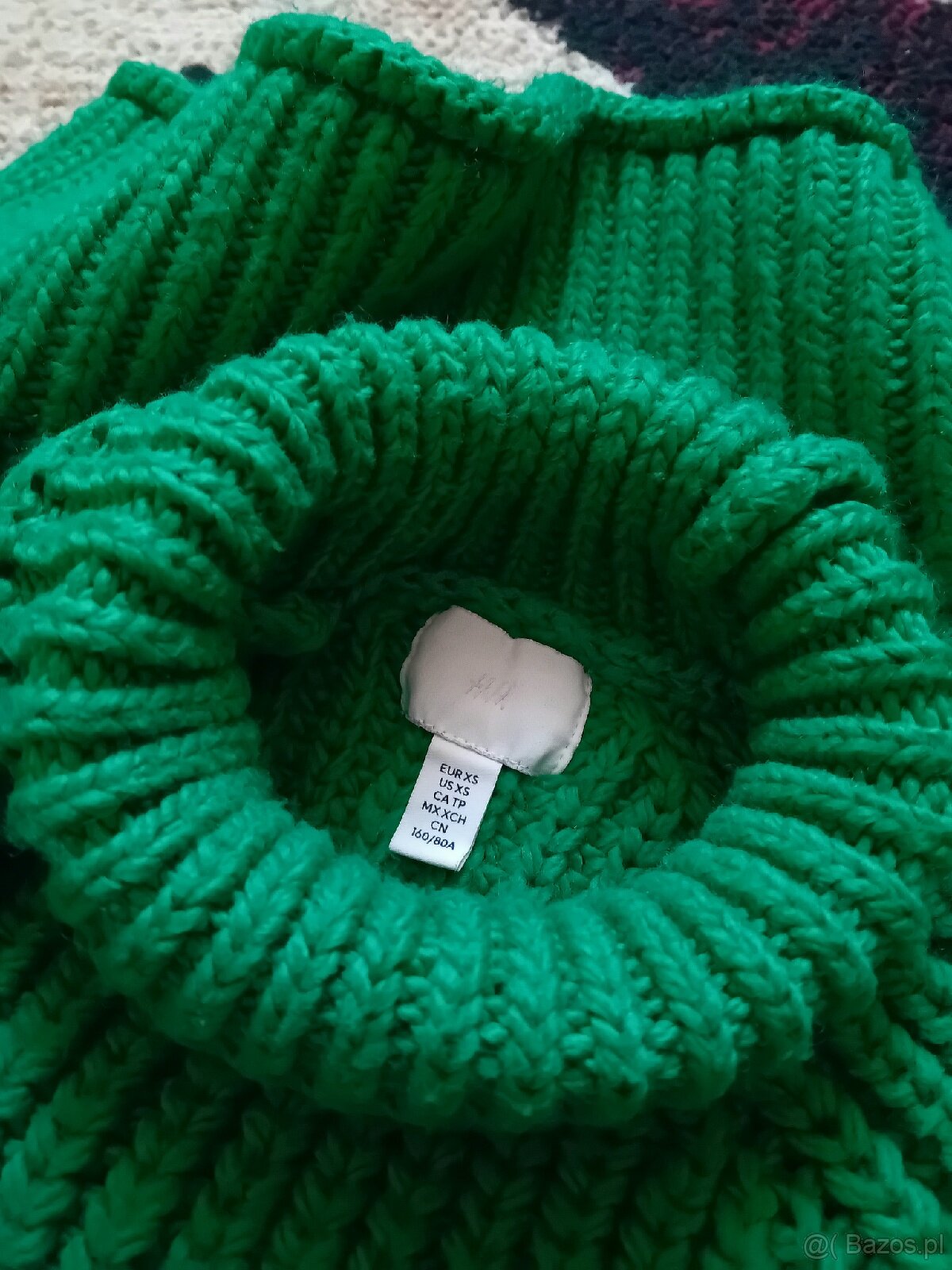 Ciepły sweter z golfem - 3