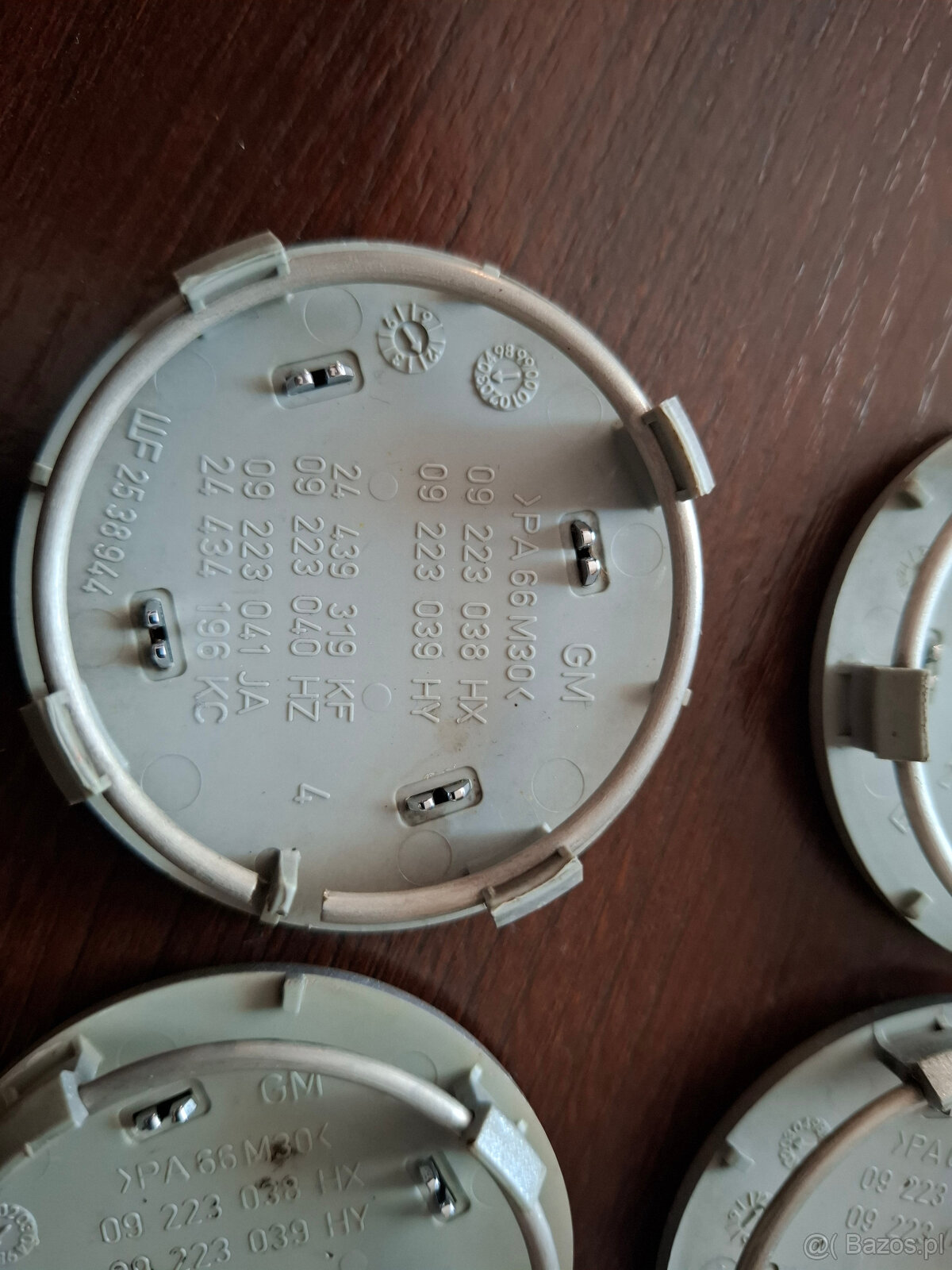 opel 4 oryginalne dekieleki do felg 60mm - 3