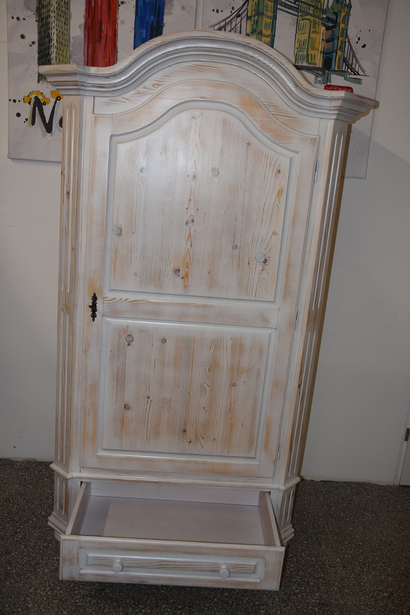 szafa z drewna sosnowego - jak nowa - 3