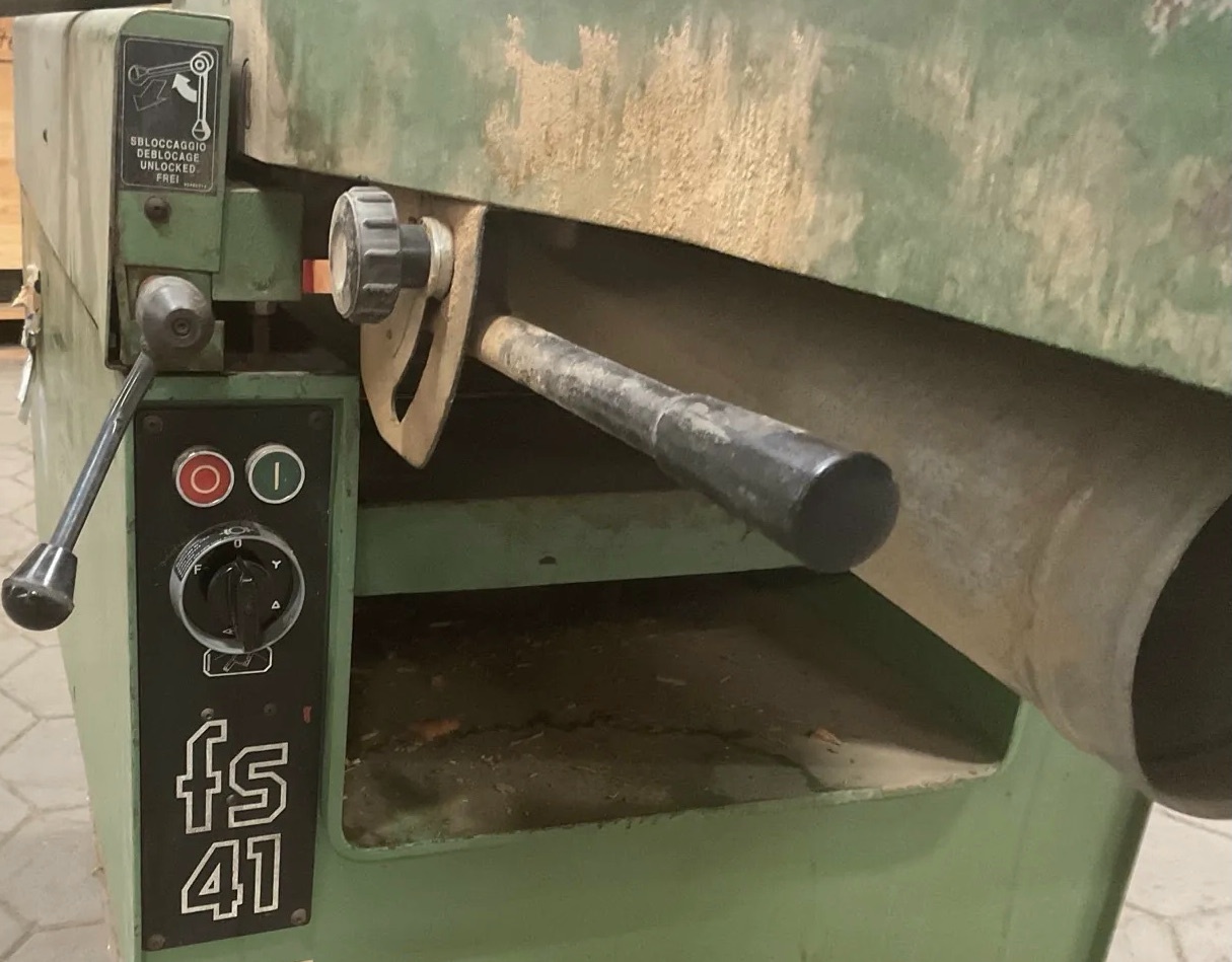 Wyrówniarko-grubościówka SCM FS-41 - 3