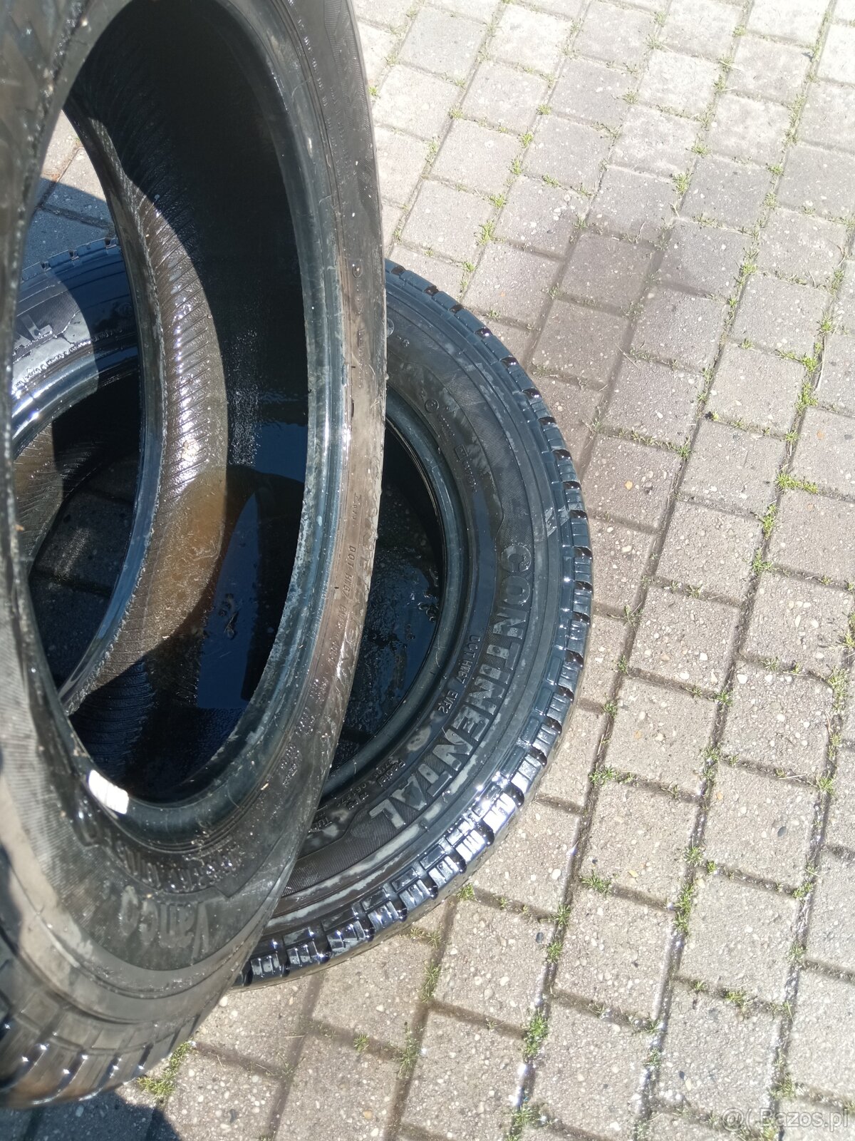 opony CONTINETAL vanco 205/65/16 C 107/105 nie naprawiane - 3