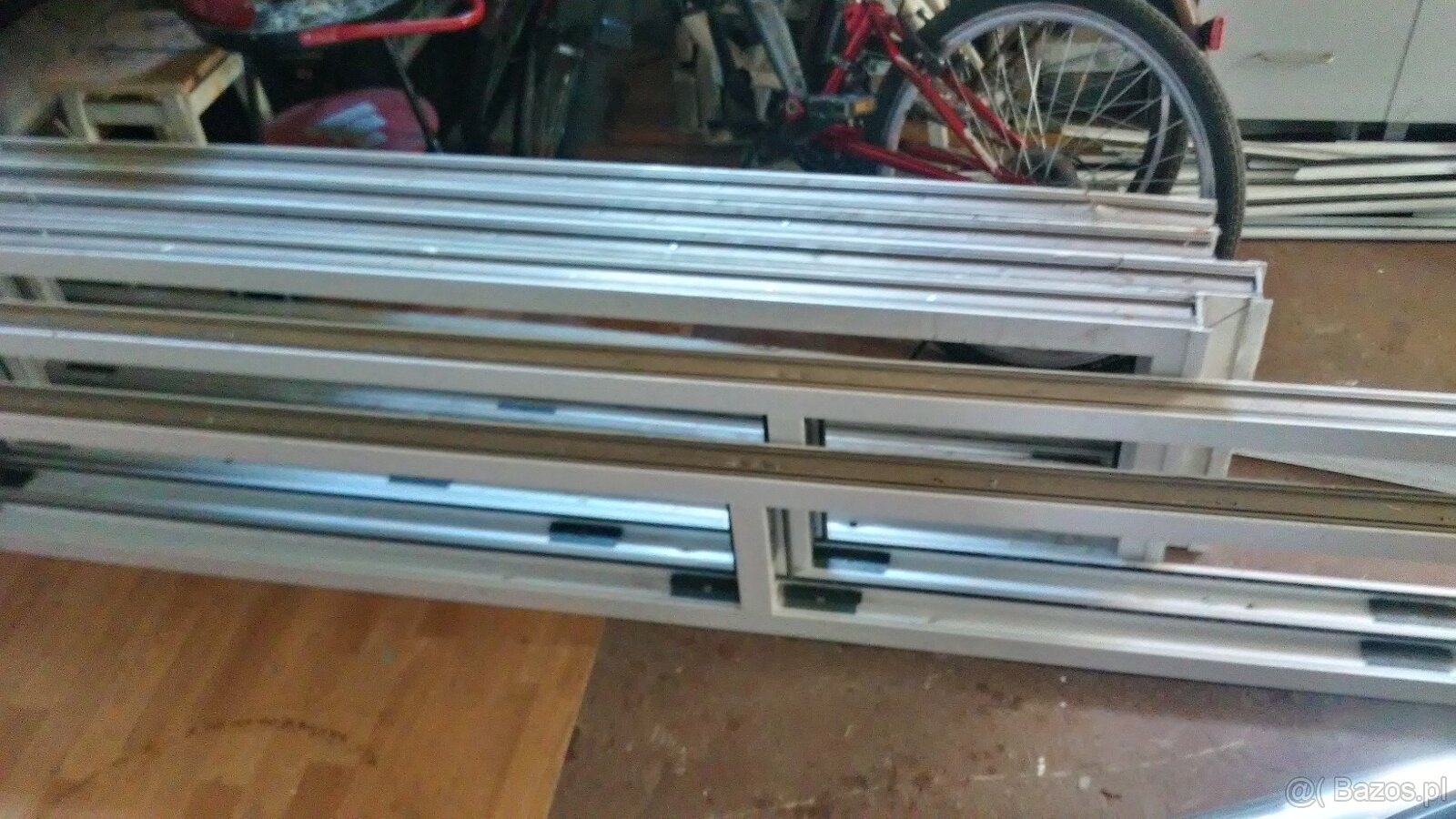 Ścianki z PCV z drzwiami 148cm. - 3