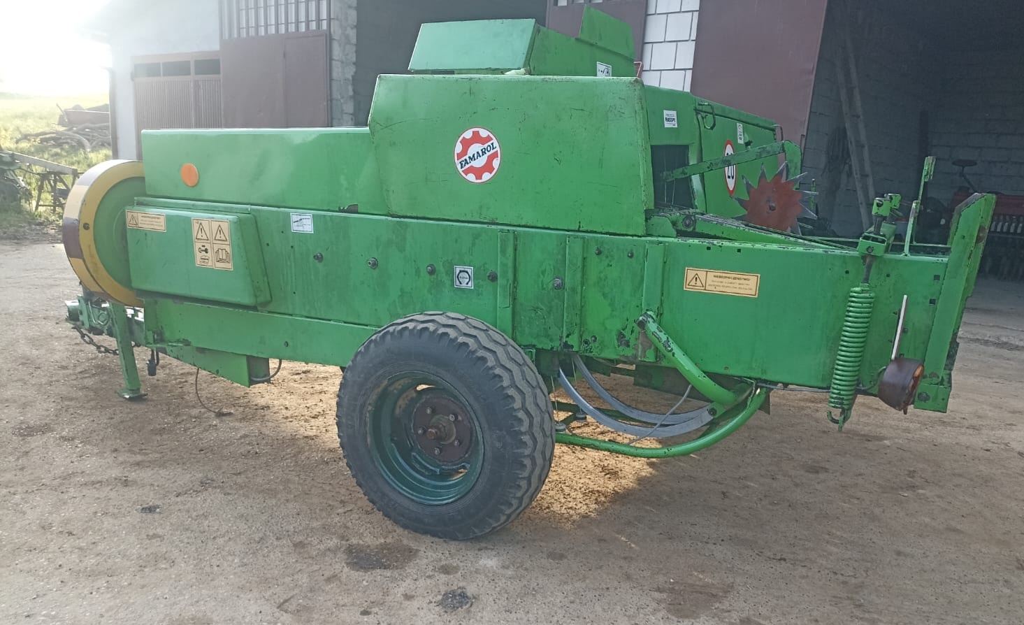 Prasa kostkująca wysokiego zgniotu polska Famarol Z-511 - 3