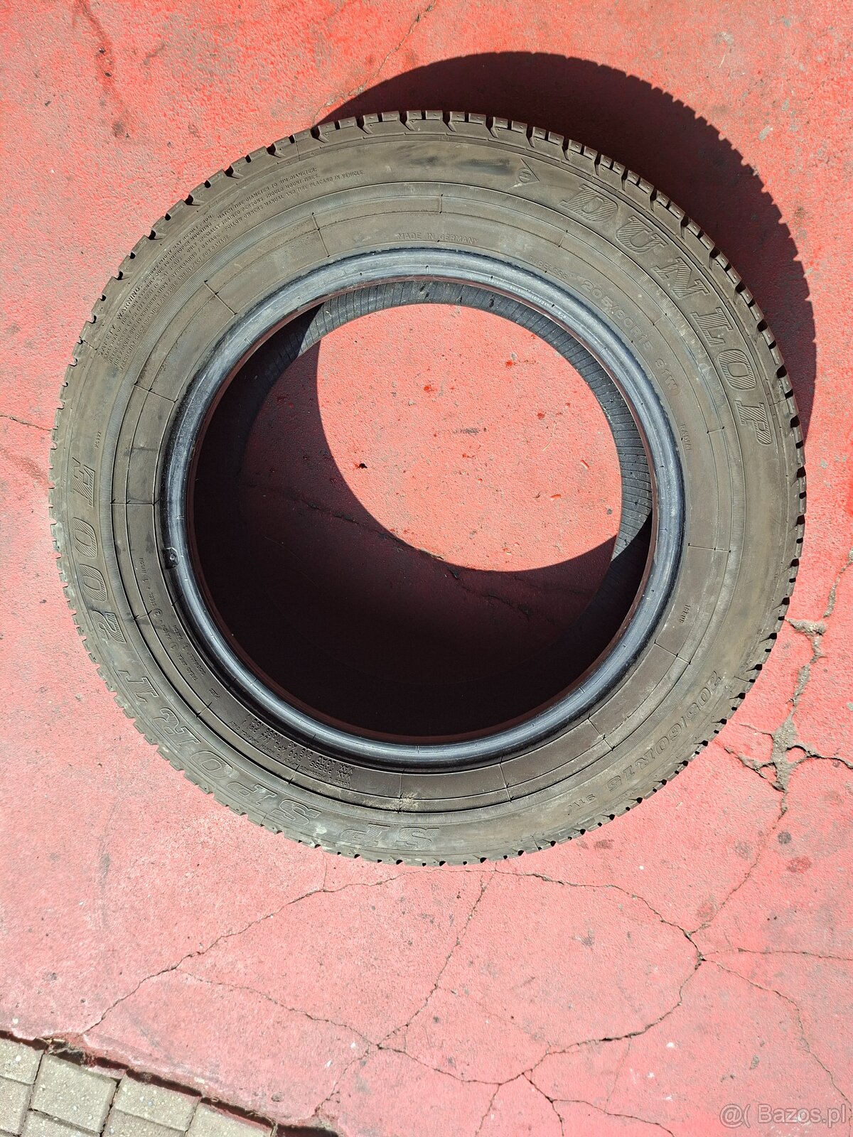 Opona DUNLOP 205/60/15 R 1 SZTUKA sport sp 200e 91 w nie uży - 3