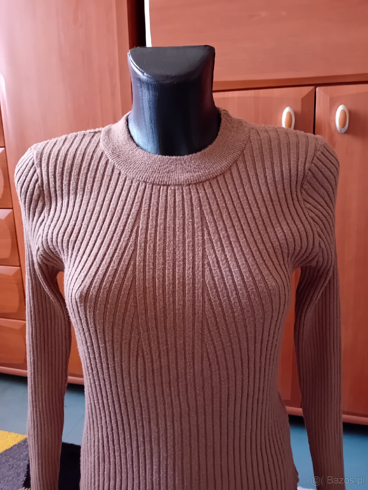 Bluzka sweterkowa z długim rękawem - 3