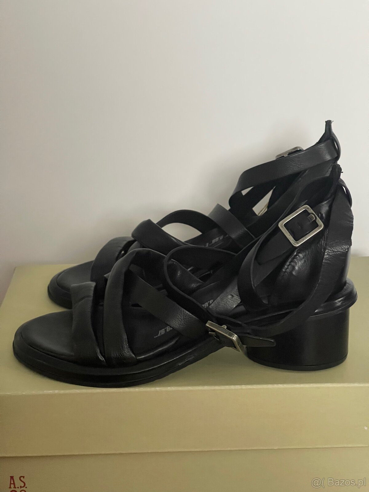 skórzane damskie sandały Libra A.S.98 rozmiar 36 - 3