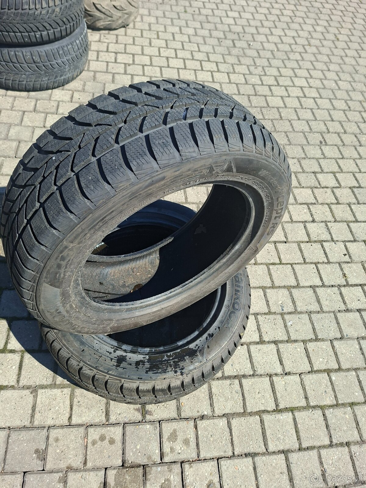 Opony 205/55/16 r HAMKOOK WINTERCEPT RS 91 h nie naprawiane - 3