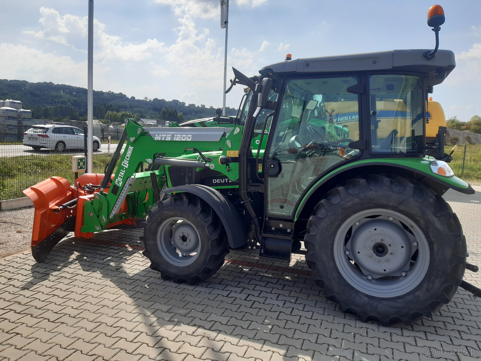 Ciągnik rolniczy deutz fahr 5080 używany - 3
