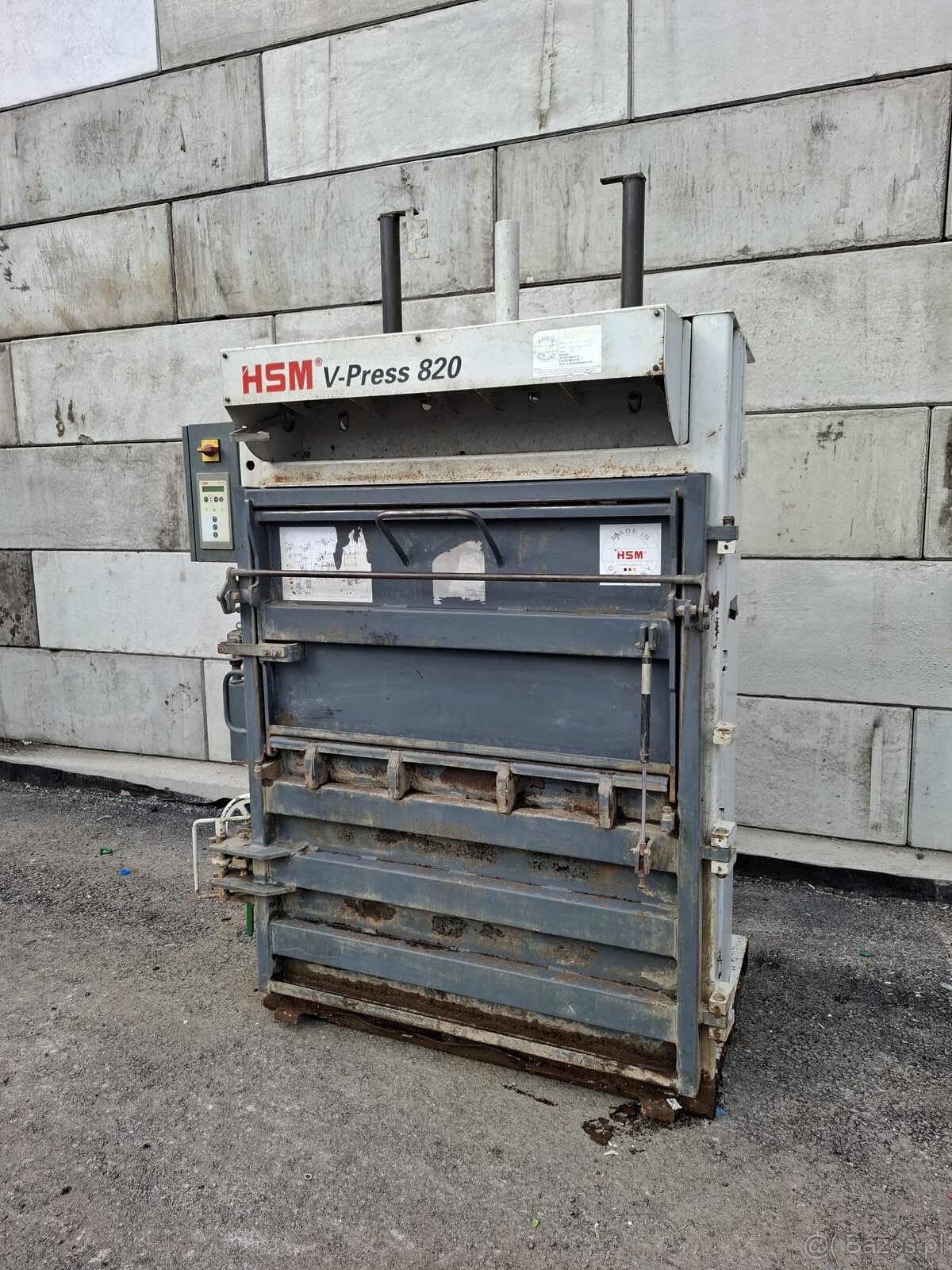 Belownica prasa do foli kartonu makulatury śmieci odpadów - 3