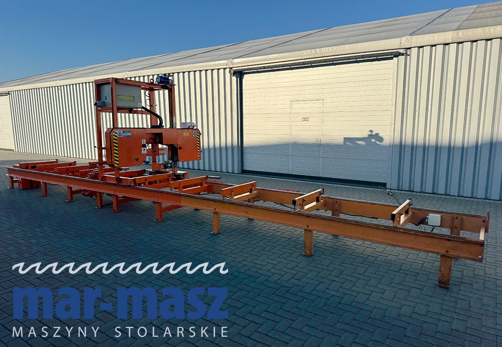 Trak pilarka taśmowa pozioma WIREX typ CZ-1/ZM do kłód - 3