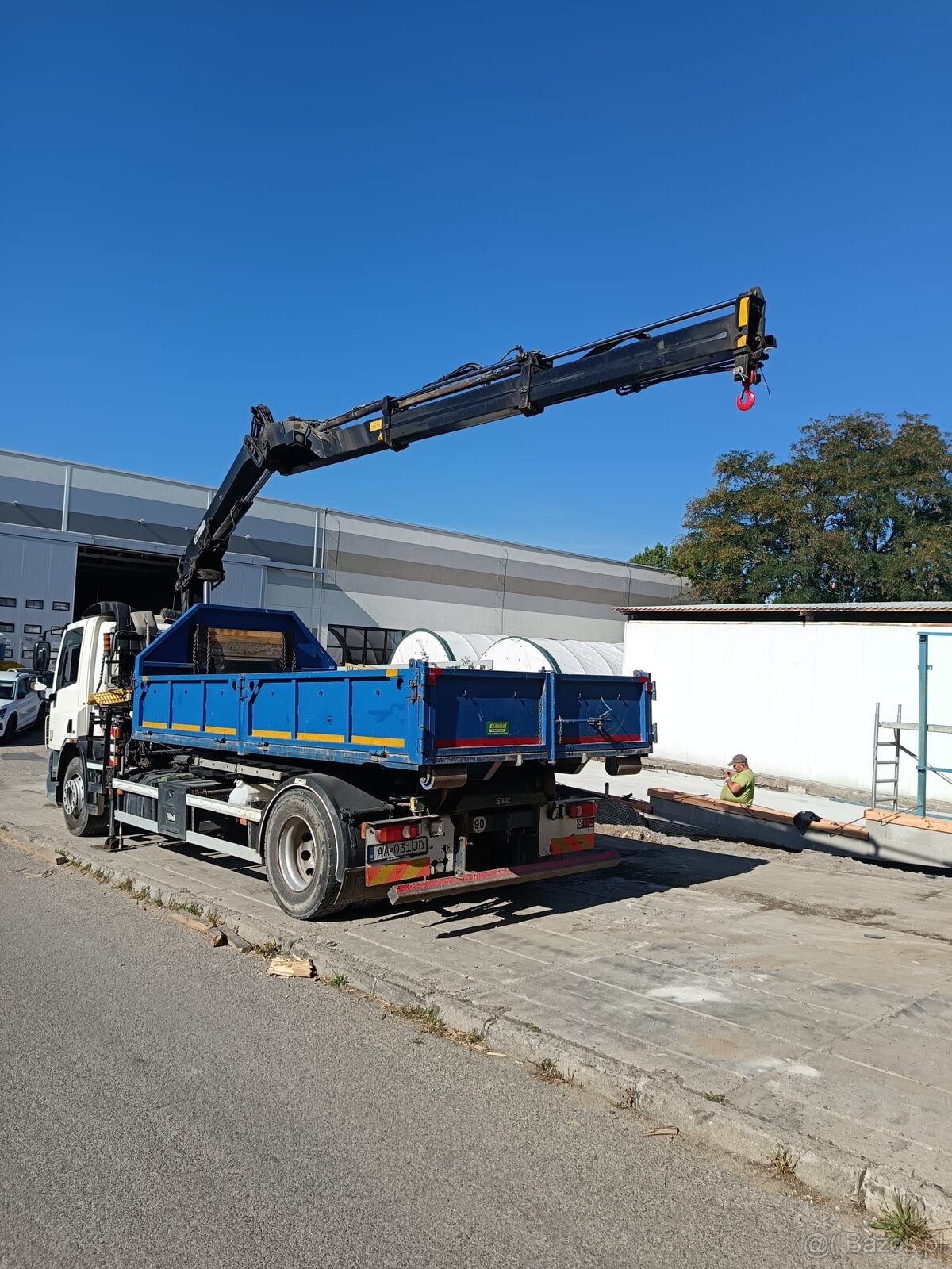 Špeciálne nákladné vozidlo DAF CF 65, hákový nosič kontajner - 3